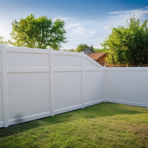 Valla de Jardín de 7 pies, Valla de PVC para Ocultar el Jardín, Paneles de Valla de Privacidad de PVC, Fácil Instalación, Alta Calidad, Certificación ASTM - Product Image 1