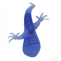 Décoration Gonflable d'Extérieur pour Halloween : Arche, Fantôme, Chaudron, Citrouille, Chauve-souris, avec Éclairage LED Multicolore 6-8 pieds pour Fête de Jardin