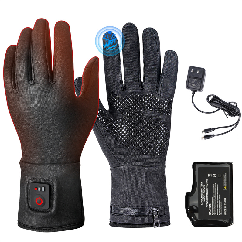 Ultra-Thin Heated Gloves Efficient Winter Warmers