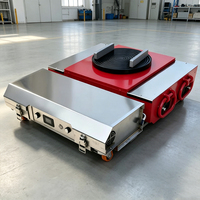 Chariot élévateur électrique à haute efficacité, télécommandé, déplacement omnidirectionnel, pour centre logistique automatisé