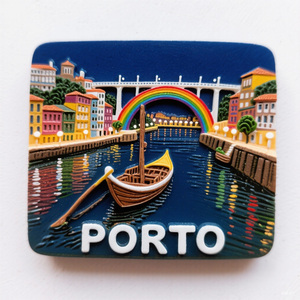 <b>Personalised</b> Logo Resin Sea World 3D Fridge Magnet <b>Stickers</b> Mid Century Modern Eco-Friendly Waterproof Strong Magnetic Tourist - Product Image 1