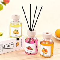 Diffuseur à bâtonnets 130 ml – Offre Spéciale – Parfum d'ambiance de luxe aux huiles essentielles naturelles pour la maison, la chambre et le bureau – Désodorisant