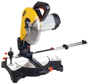 Sierra <span class=keywords><strong>ingletadora</strong></span> eléctrica industrial DIY de 2200W 220V/110V 50Hz, 4300 RPM, hoja de 210mm, motor sin escobillas, base de mesa, luz LED/láser, extensión - Product Image 1