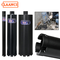Foret diamanté LAANCI, filetage M22, longueur totale 25-500 mm, 400 mm, soudure laser, pour béton armé, personnalisable