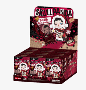 Super Offerta 2025 per Action Figure PopMart SKULLPANDA Serie Tell Me What You Want 100% Originali in Peluche Mystery Box Bambole alla Moda - Product Image 1