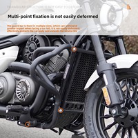 Kit de rétrofit TORST Benda Chinchilla 350 Neo pour moto : pare-chocs arrière, dossier intégré, porte-bagages arrière, système de rangement latéral pliable