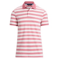 Polo Personalizado de Alta Calidad en Poliéster Reciclado y Spandex con Bordado, Polo de Golf Ajustado para Hombre con Bordado Personalizado