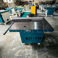 Scie circulaire horizontale électrique Vortek MJ113TD, moteur 3 kW, scie à onglet coulissante pour le travail du bois, 220 V/380 V, épaisseur maximale de coupe 95 mm, 4200 tr/min
