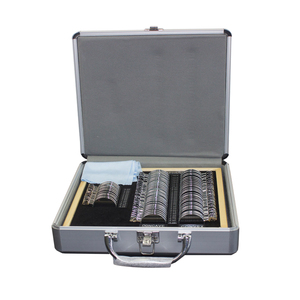 Coffret d'examen optométrique progressif avec lentilles en verre, étui en aluminium, garantie 1 an - Product Image 4