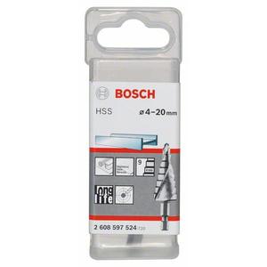 Bosch-2608597524 1/4 ''ดอกสว่านแบบขั้นบันไดดอกสว่าน ø4-20mm - EAN ดอกสว่านเจาะ3165140107396เจาะแบบเป็นขั้น - Product Image 2