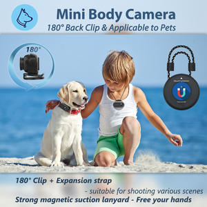 Caméra miniature 4K VD02-Pro 128 Go pour animaux de compagnie, voyages, travail et sports nautiques, capteur CMOS, vidéo H.264, compatibilité Wi-Fi - Product Image 5