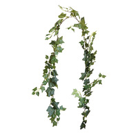 AL-5652 ZUOYI Vigne artificielle 1,8 m en tissu de soie, plante de lierre vert pour la décoration de fenêtre