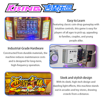 Prix direct usine Kising sur les machines de jeu de loterie « Voyage en Occident » et les machines de jeu de poussée de pièces pour salles d'arcade