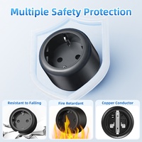 Worldplug EU Type C/E/F vers UK 3 broches Type G Prise murale de mise à la terre standard Adaptateur de prise nominale 10A