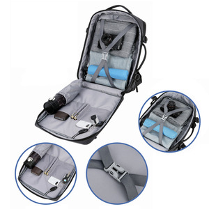 Sac à dos d'affaires en nylon imperméable et anti-odeur personnalisé pour ordinateur portable, sac à dos d'école, sac à dos pour ordinateur portable - Product Image 3