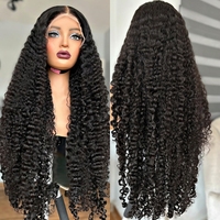 Perruques sans colle en cheveux vierges brésiliens bruts, perruque frontale HD en dentelle, cheveux humains ondulés, dentelle transparente, cuticules alignées, vente en gros