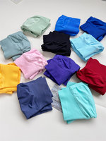 Shorts de sport Impact avec logo personnalisé, bande côtelée basse, sans couture, effet froncé aux fesses, extensible, pour yoga, entraînement, gym et course à pied