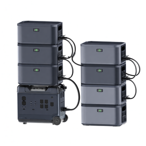 6000W 7000W Portable Power Supply Station Powerstation LiFePO4 Battery 19KWh Home Backup <b>Solar</b> <b>Generator</b> - Product Image 1