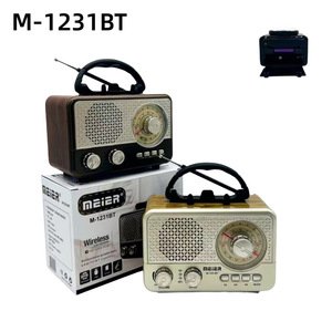 Redwingy <span class=keywords><strong>M</strong></span>-1231BT ancien design Radio FM AM SW Radio 3 bandes extérieure multibande DC 3V Type C USB Charge Radio BT Haut-parleur - Product Image 2