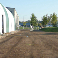 Cheval Paddock Allée Stabilisation Au Sol En Plastique Grille de Gravier Pavés Pavé D'herbe