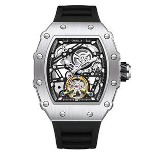 Orologio da Uomo di Alta Qualità <span class=keywords><strong>e</strong></span> alla Moda, con Retro Cavo, Movimento Meccanico Automatico Bidirezionale - Product Image 4