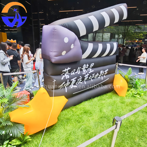 Panneau de cinéma gonflable publicitaire Chenghuang en tissu Oxford, modèle de clapperboard de dessin animé pour la photographie 0116xl, taille <span class=keywords><strong>personnalisable</strong></span>, accessoires décoratifs - Product Image 2