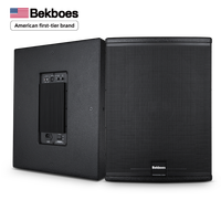 Bekboes XS Series 15 pouces, caisson de basses professionnel de grande puissance, haut-parleur actif avec module d'amplification