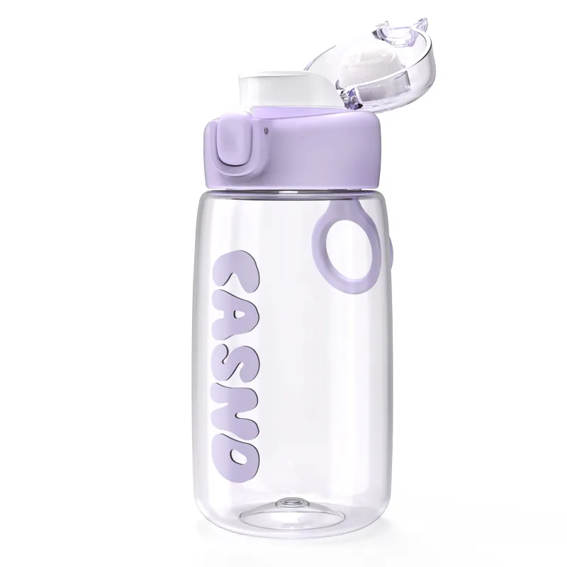 Bouteille d'eau en plastique pour enfants, étanche, Portable, décontracté, avec Logo de dessin animé, nouvelle collection, 480ml