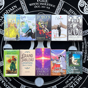 Nuevas cartas de tarot en inglés de 700 estilos 2026 al por mayor, baraja de cartas de oráculo para adivinación en juegos de mesa - Product Image 3