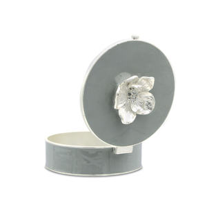 <b>Vintage</b> Zinc Alloy <b>Jewelry</b> <b>Box</b> 11.9x10.8x4.8cm - Product Image 1