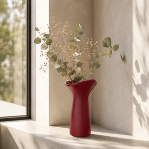 Jarrón de Cerámica de Lujo Estilo Nórdico, Arreglo Floral para Entrada, Decoración Moderna y Sofisticada para el Hogar - Product Image 2