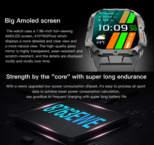 K61 Pro Heart Rate Giám sát IP68 thể thao cổ tay Smartwatch chất lượng tốt reloj Para Hombre deportivos Relojes thông minh đồng hồ 2024 - Product Image 5