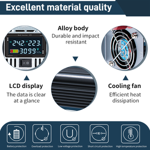 Inversor de Corriente <span class=keywords><strong>DC</strong></span>/AC de Onda Sinusoidal Pura HorGei KY-8000W, Salida Dual 12V/24V/48V 110V/220V, 96% de Eficiencia, Monofásico, para Uso Doméstico - Product Image 4