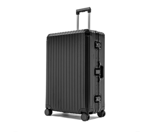 Set di Valigie da Viaggio Unisex con Doppia Cerniera, Bagaglio a Mano 20 24 28 Pollici, <span class=keywords><strong>Valigia</strong></span> <span class=keywords><strong>Media</strong></span> in Alluminio e Magnesio - Product Image 1