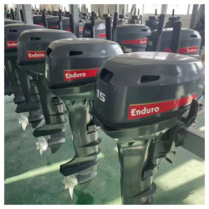 Thuyền động cơ 2 đột quỵ nhà máy giá điện nhỏ 15HP động cơ phía ngoài 246cc thuyền động cơ động cơ máy - Product Image 5