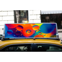 Écran d'affichage LED double face pour toit de taxi, écran publicitaire extérieur sans fil Wifi 3G 4G Shenzhen P2 P2.5 P4 P5