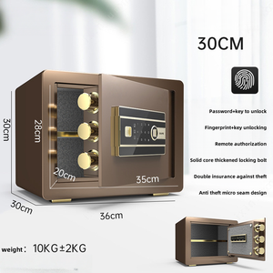 अनुकूलन योग्य दोहरे कुंजी फिंगरप्रिंट पासवर्ड h30cm उच्च गुणवत्ता वाले इलेक्ट्रॉनिक डिजिटल डिजिटल कार्यालय होटल वित्त के लिए सुरक्षित - Product Image 3