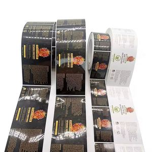 High Grade Printing Bottle Vial <b>Sticker</b> <b>Logo</b> Custom Perfume Cosmetic Packaging Labels - Product Image 4