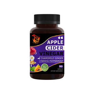 Complément alimentaire personnalisé OEM pour la perte de poids, amélioration du métabolisme des graisses, renforcement du système immunitaire, capsules de vinaigre de cidre de pomme - Product Image 1