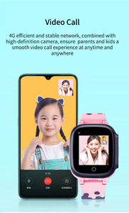 Reloj Inteligente para Niños <span class=keywords><strong>2022</strong></span>, Reloj Inteligente 4G Y95 con Personalización de Logotipo, Rastreador para Niños y Niñas, SOS, GPS, Videollamadas HD - Product Image 4