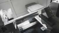 Tour à lit plat CNC à grande portée CK6163 pour fabrication sous contrat, trou de 105 mm