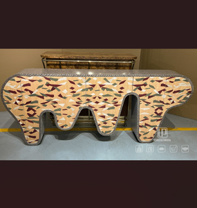 Italian Deluxe Corner <b>Table</b> Heterosexual Living Room Marble Side <b>Table</b> Unique Hallway Marble Entryway <b>Table</b> Heterosexual Living - Product Image 1