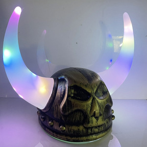 Casque <span class=keywords><strong>de</strong></span> guerrier romain rétro <span class=keywords><strong>de</strong></span> style européen, accessoire <span class=keywords><strong>de</strong></span> tournage pour la photographie et <span class=keywords><strong>le</strong></span> cinéma, chapeau à cornes <span class=keywords><strong>de</strong></span> diable - Product Image 6
