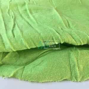ผ้าเช็ดทำความสะอาดอุตสาหกรรมแบบผสมผสานจากผ้าฝ้ายถัก 100% ผ้าฝ้ายสีอ่อนสำหรับทำความสะอาด - Product Image 3