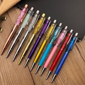 Bolígrafo de Metal con Purpurina y Tubo Transparente Duradero, Escritura Suave, Impresión Serigráfica, Ideal para Bodas, Regalos Promocionales para Chicas - Product Image 6