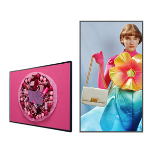 Thương mại chơi màn hình siêu mỏng <span class=keywords><strong>LCD</strong></span> quảng cáo hiển thị nghệ thuật 21.5 24 <span class=keywords><strong>32</strong></span> 43 55 65 75 <span class=keywords><strong>inch</strong></span> kỹ thuật số biển - Product Image 2