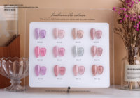 Vernis Gel Couleur Haute Brillance Marque Privée Sans HEMA Sans TPO Pour Salon de Manucure Bouteille Personnalisée Fournisseur en Gros