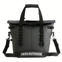 Isolierter Kühltaschen-Rucksack, auslaufsicher, leichte Kühltasche mit Kühlfach für Mittagessen, Picknick, Wandern, Camping, Strand, Park