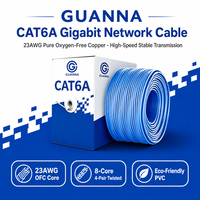 Excellent câble en vrac Cat6A Cat6 305m 1000ft en boîte de tirage 10 Gbit/s 500 MHz CCA UTP FTP SFTP pour serveur de centre de données