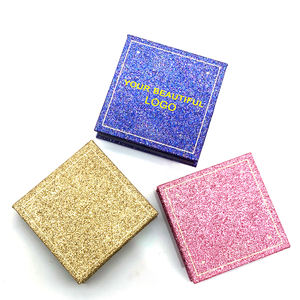 Paleta de maquillaje resaltador de polvo prensado a prueba de agua rosa púrpura personalizada con <span class=keywords><strong>bronceador</strong></span> y etiqueta privada - Product Image 6